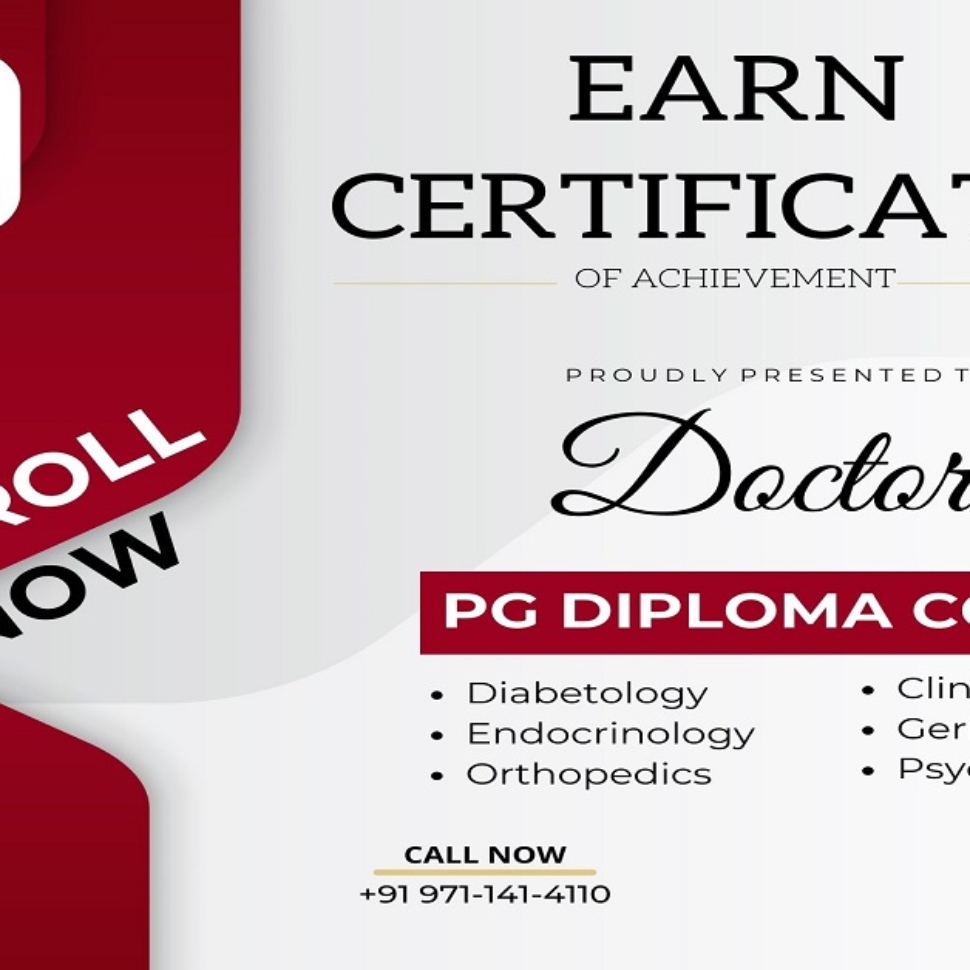 PG DIploma Courses for Doctors (After MBBS / MD / MS)